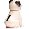 Figurine - Chien - Carlin - Humour - Décoration - 10cm de hauteur