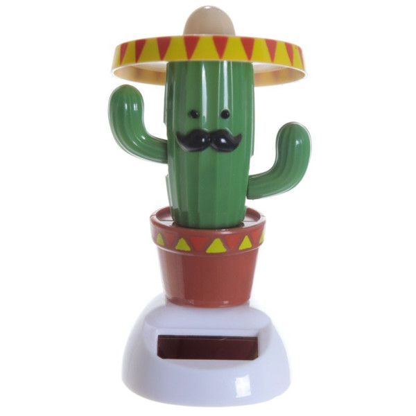 photo-Figurine - Cactus avec un sombrero - Humour - Décoration - Bureau