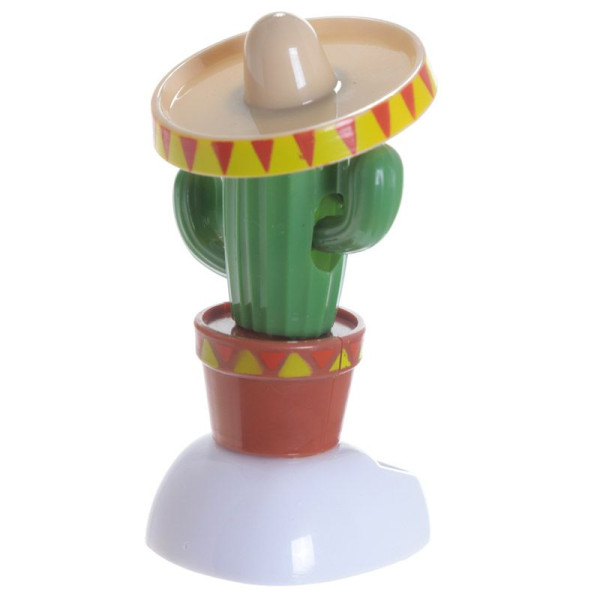 Figurine - Cactus avec un sombrero - Humour - Décoration - Bureau