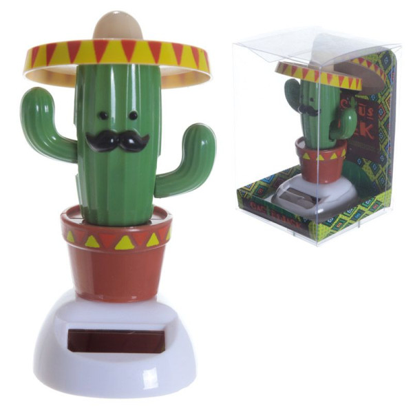 Figurine - Cactus avec un sombrero - Humour - Décoration - Bureau