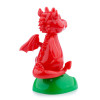 Figurine - Dragon Gallois - Décoration - Pour le bureau - Fonctionne à l'énergie solaire