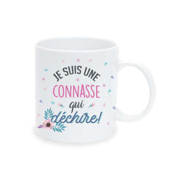 photo-Tasse - Mug - Je suis une connasse qui déchire ! - Humour - Cadeau original