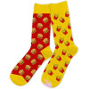 Chaussettes - Burger frites - Humour - Dépareillées - Idée cadeau originale