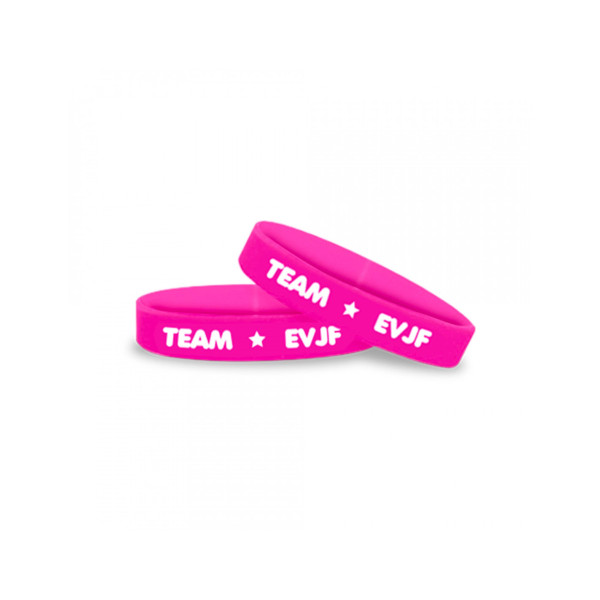 photo-Bracelets - Team EVJF - Enterrement vie de jeune fille - Lot de 5 - Rose - Mariage