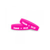 photo-Bracelets - Team EVJF - Enterrement vie de jeune fille - Lot de 5 - Rose - Mariage