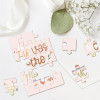 Carte puzzle - Annonce naissance originale - Tu vas être mamie - 15x10cm