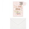 Carte puzzle - Annonce naissance originale - Tu vas être mamie - 15x10cm