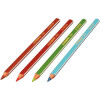 Etui carton de 12 crayons de couleur STABILO Trio thick + 1 taille-crayon