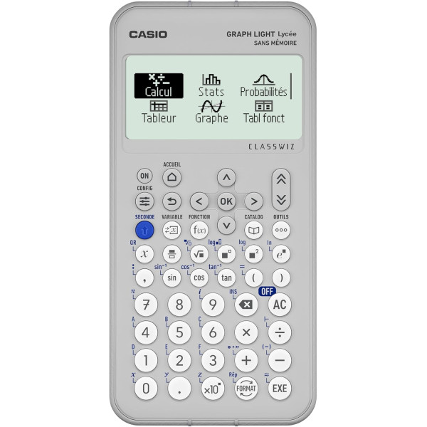 photo - Calculatrice graphique - Graph light - Casio - Mode examen