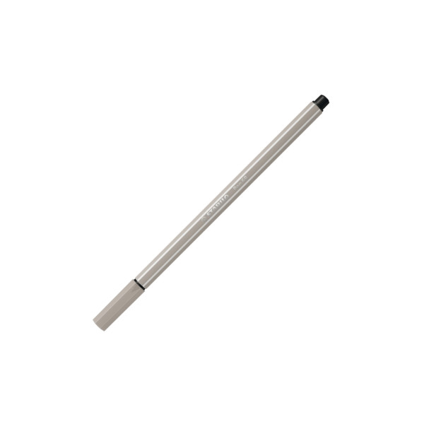 photo - Feutre de dessin STABILO Pen 68 - pointe moyenne - Gris perle 93