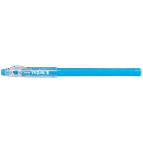 photo - Stylo roller - FriXion Ball Stick - Encre gel - Pointe moyenne 0,7mm - Bleu turquoise - Pilot