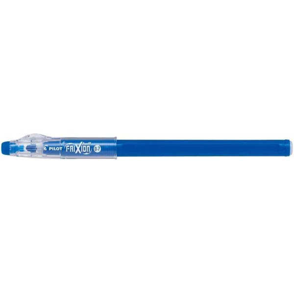 photo - Stylo roller - FriXion Ball Stick - Encre gel - Pointe moyenne 0,7mm - Bleu - Pilot