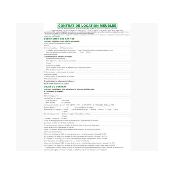 Dossier - Location Meublée - Exacompta 49E