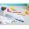 18 Feutres de coloriage - Pointe moyenne - Encre lavable - Maped - Color'peps jungle