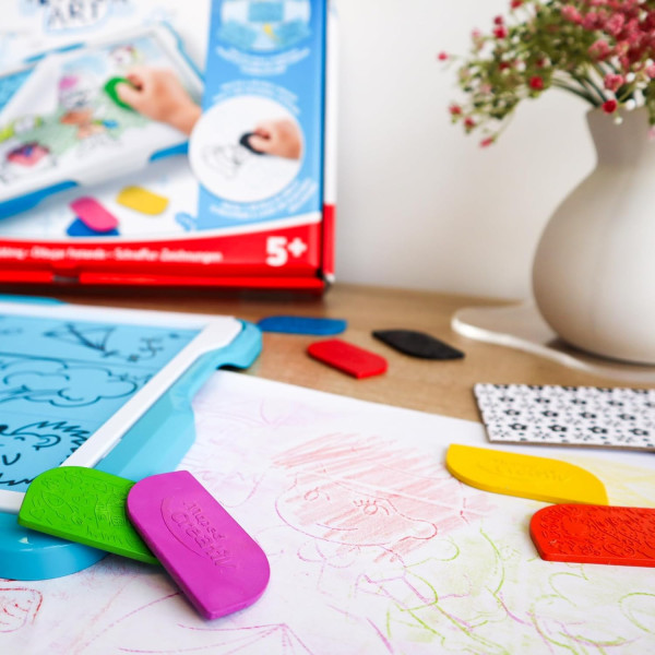 Tablette à dessin - Pour enfant - Dès 5 ans - Effaçable - Inclus modèles - Maped Creativ