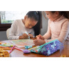 4 surligneurs - Couleurs pastel - Pointe biseautée - Orange, violet, bleu et vert - Maped