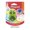 photo-Taille-crayons et gomme blanche - Réservoir plastique - Scolaire - Maped Mini Cute