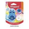 Taille-crayons et gomme blanche - Réservoir plastique - Scolaire - Maped Mini Cute