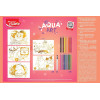 Coffret coloriage - Aquarelle - Pour enfant dès 7 ans - 5 modèles + 18 crayons - Maped