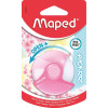 Gomme - Blanche - Ronde - Avec étui de protection - Sans PVC - Maped Zenoa