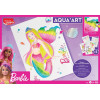 photo-Coffret coloriage - Barbie - Peinture aquarelle - 5 affiches + 18 crayons - Maped