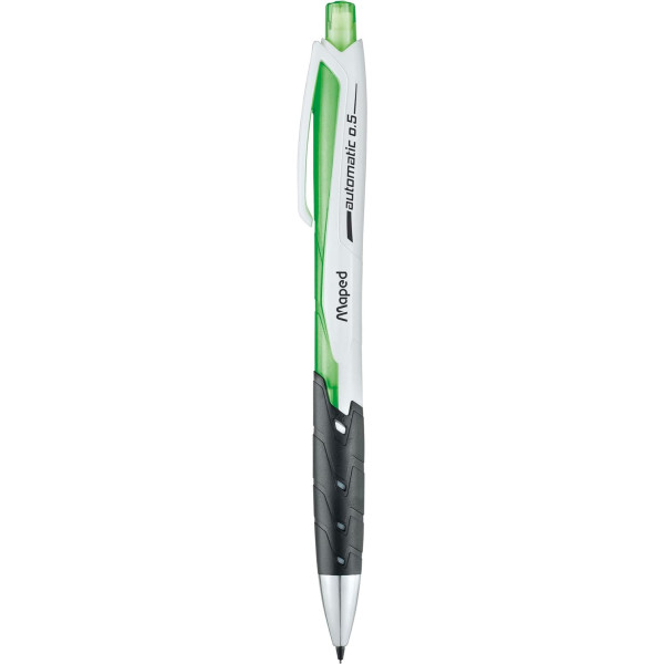 Porte-mines - HB - 0.5mm - Mine rétractable - Avec étui 12 mines - Scolaire - Maped
