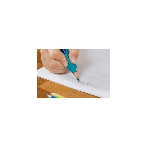 Crayons graphite - HB - Avec guide doigts amovible - Embout gomme - Scolaire - Maped