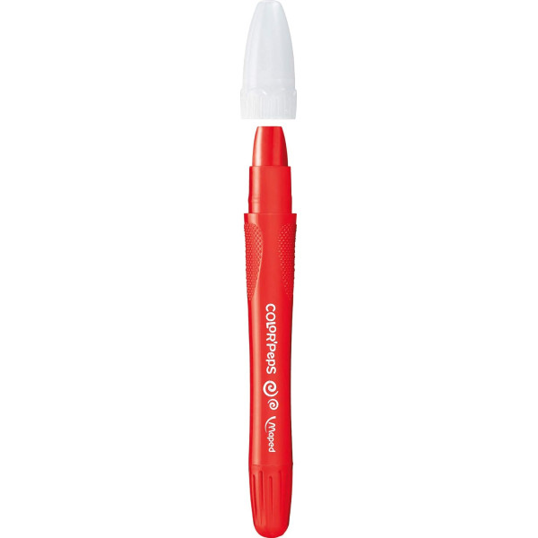 Crayons de couleur - Gel - Aquarellables - 6 couleurs - Coloriage - Enfant - Maped Color'peps