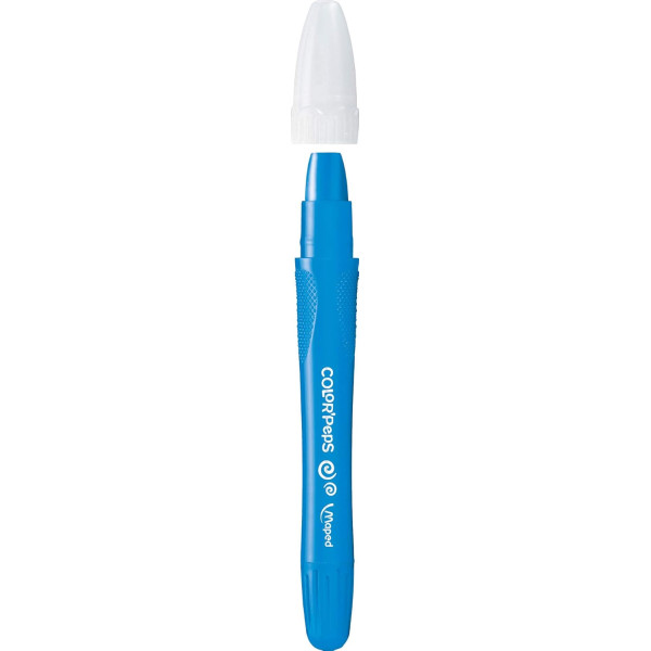 Crayons de couleur - Gel - Aquarellables - 6 couleurs - Coloriage - Enfant - Maped Color'peps