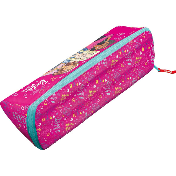 Trousse - Rose - Barbie - Triangulaire - Personnalisable - Ouverture XXL - Maped