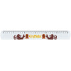 Set de traçage - Harry Potter - Règle - Rapporteur - 2 Equerres - Plastique - Scolaire - maped