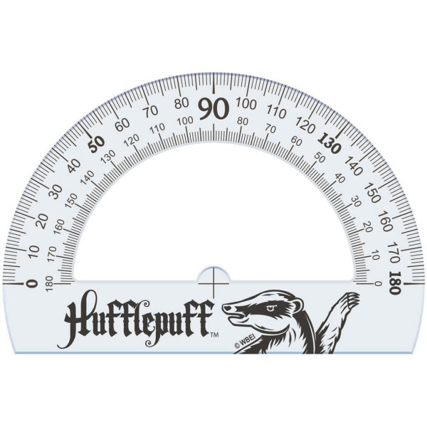 Set de traçage - Harry Potter - Règle - Rapporteur - 2 Equerres - Plastique - Scolaire - maped
