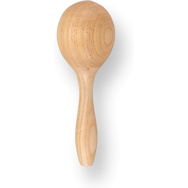 Maracas - Instrument de musique - Paire de 2 - Bois naturel - Adapté aux enfants
