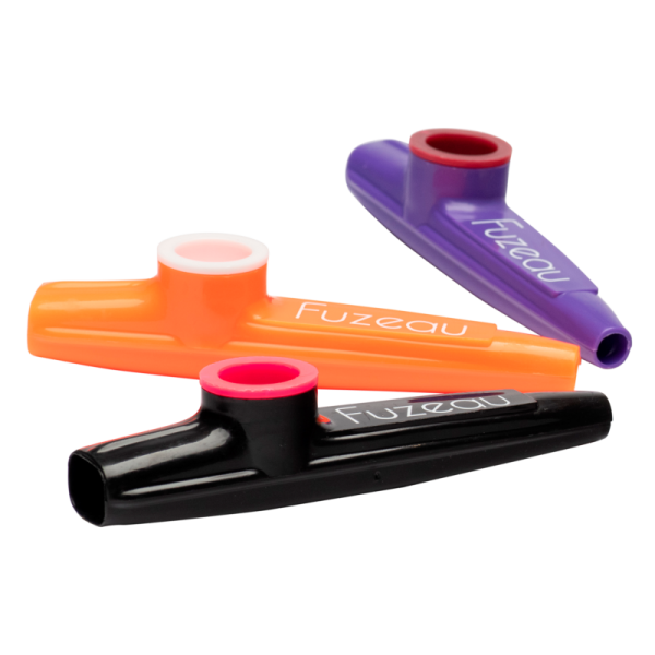 photo-Kazoos - Plastique - Instrument de musique - Pour enfant - 3 tailles différentes