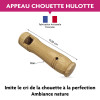 Appeau - Oiseau - Chouette hulotte - Imiter le chant des oiseaux - Fuzeau