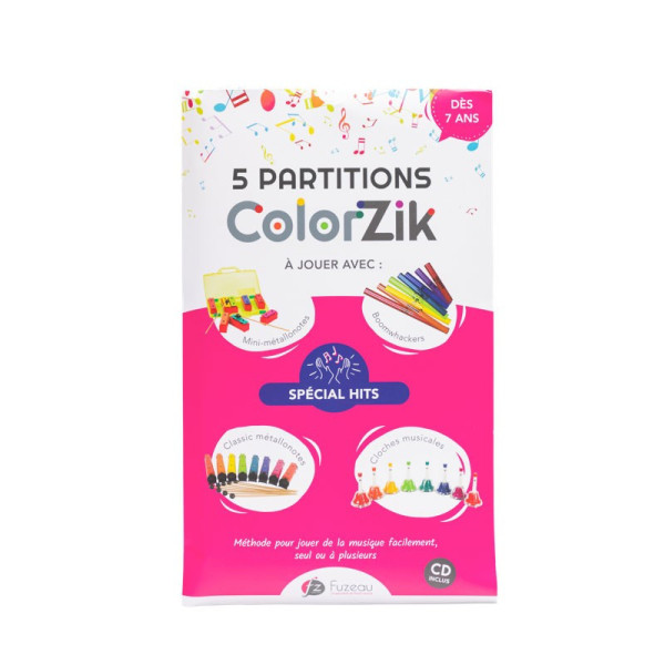 photo-Livre + CD - Apprendre à jouer d'un instrument - Colorzik - Spécial HITS