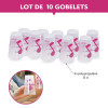 Gobelets en plastique - Musicaux - Instruments de musique - Lot de 10 - Cup of Zik