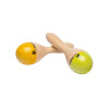 photo-Maracas - Bois - Instrument de musique - Petit modèle - Enfant dès 3 ans - Fuzeau