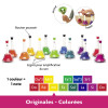 Jeu chromatique - 13 cloches accordées - Initiation à la musique - Enfant dès 3 ans