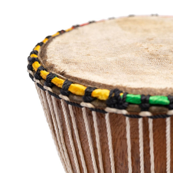 Baby djembé - Instrument de musique du Sénégal - Bois massif - Fuzeau