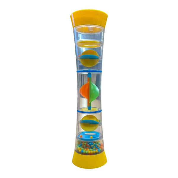 photo-Bâton de pluie - Avec hélices - Jeu musical pour enfant - Imite le son de la pluie