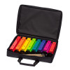 photo-Xylophone - Classic métallonotes - 8 lames - Instrument de musique - Housse incluse