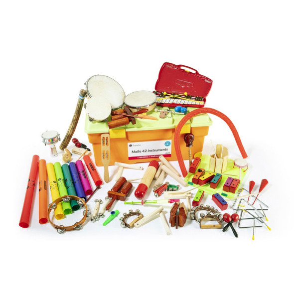 photo-42 instruments de musique - Pour les activités séniors, EHPAD - Malle géante