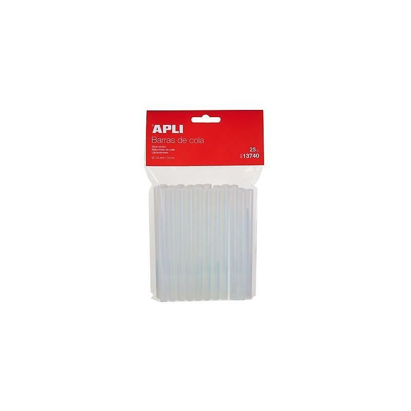 photo-Bâtons de colle pour pistolet à colle - Recharge de colle 20 cm - 25 unités - Apli