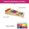 Xylophone - Carillon - 13 lames - Alto - Instrument de musique - Enfant dès 3 ans