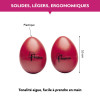 Œufs sonores - Maracas - Rouge - Instrument de musique - Vendu par 2 - Enfant