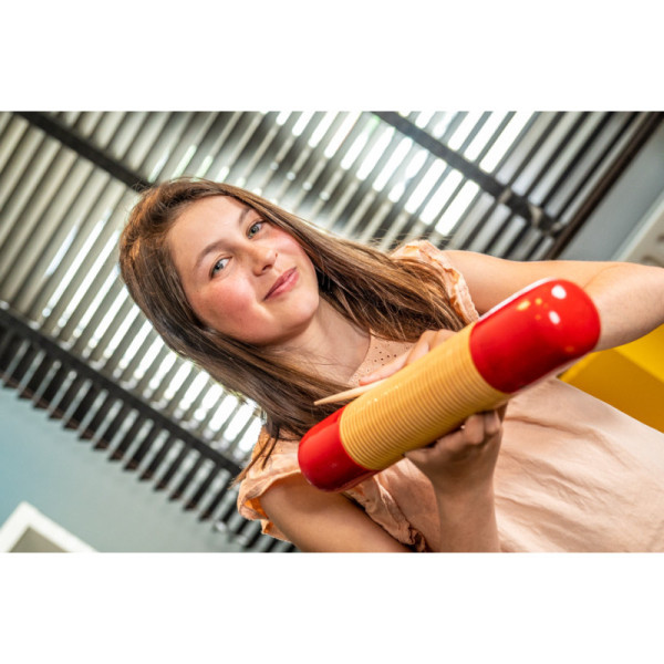 Guiro - Instrument de musique en bois - Percussion - 35cm - Enfant dès 7 ans