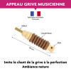 Appeau - Oiseau - Grive musicienne - Imiter le chant des oiseaux - Fuzeau
