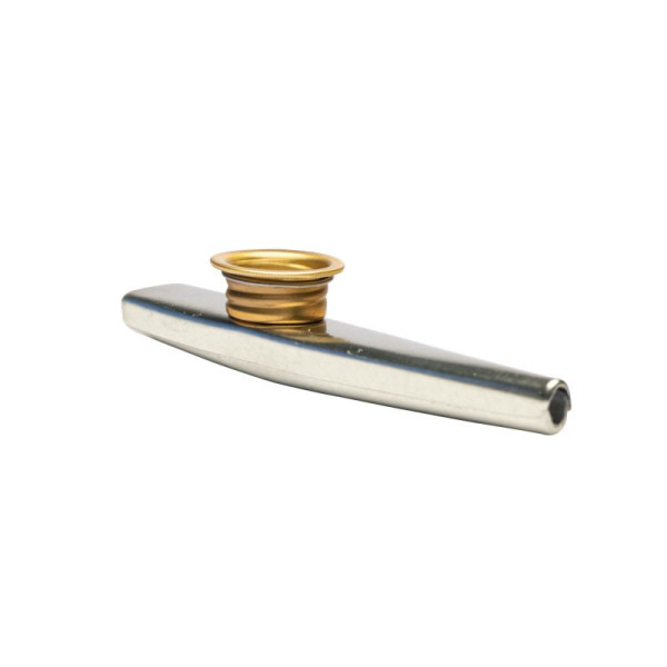 photo-Kazoo - Instrument de musique - Laiton - Mirliton - 12 cm - Enfant dès 5 ans