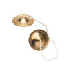 photo-Crotales indiennes - Instrument de musique zen - Relaxation, méditation - 8 cm